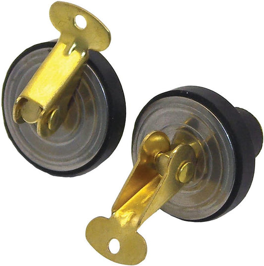 Shoreline Marine SL52187 Baitwell Plug 3/4" Brass Pair.