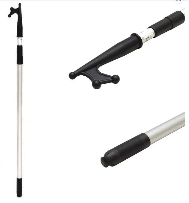 Shoreline Marine SL52237 Floating Boat Hook Telescopic 45"-96" 3-Piece.