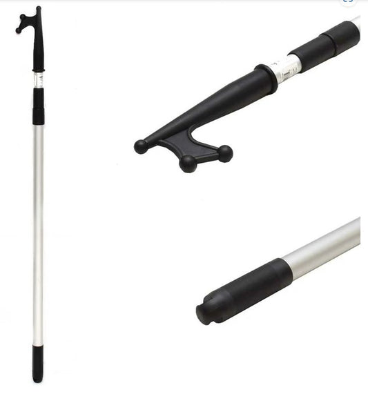 Shoreline Marine SL52237 Floating Boat Hook Telescopic 45"-96" 3-Piece.