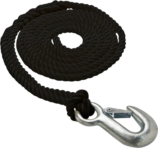 Shoreline Marine SL76660 Nylon Galvanized Hook Winch Rope.