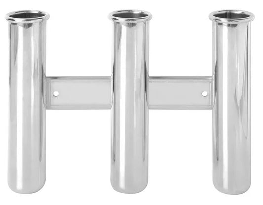 Shoreline Marine Stainless Steel 3 Rod Holder.