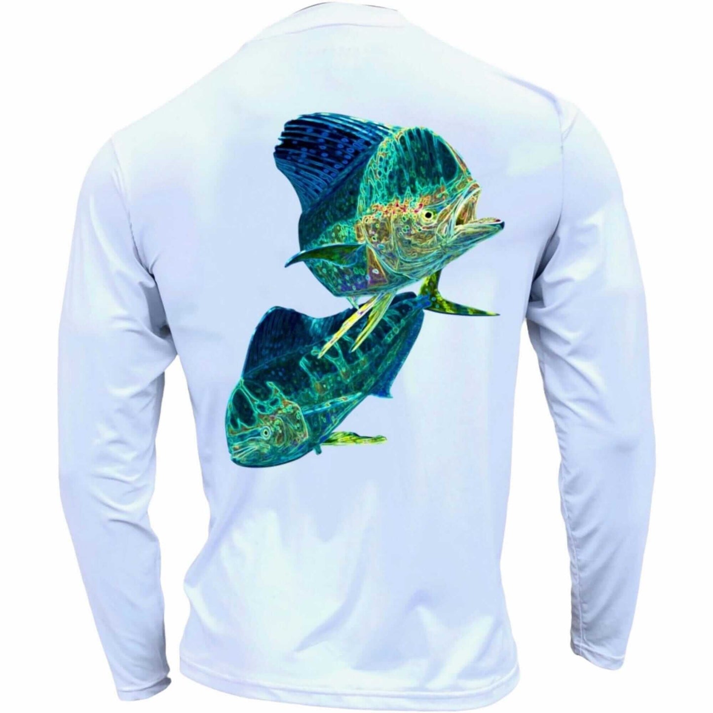 Tormenter Ocean Men's Performance Shirt - Electrified Mahi