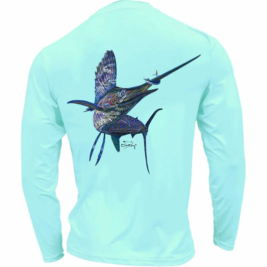 Tormenter Electrified Sailfish Seafoam SPF Shirt