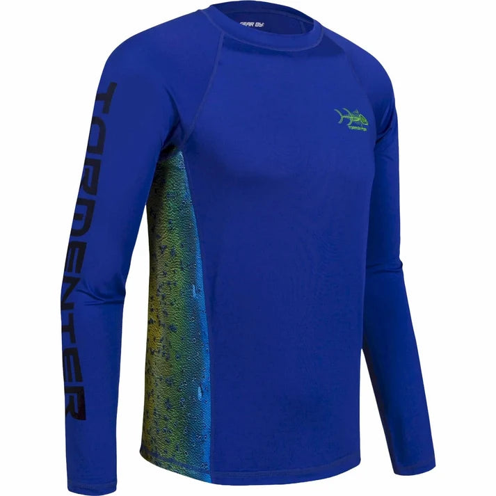 Tormenter Ocean "Side To" Vented Performance Shirt - Blue Mah