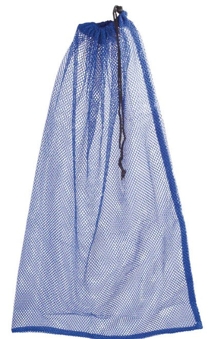 Standard Drawstring Mesh Bag-Blue