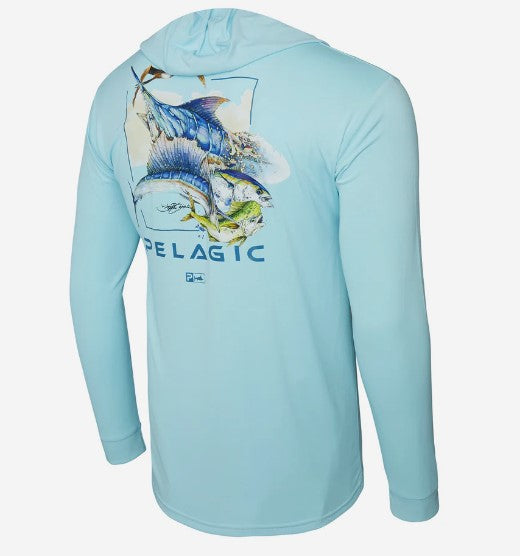 Pelagic AquaTek Hooded Shirts