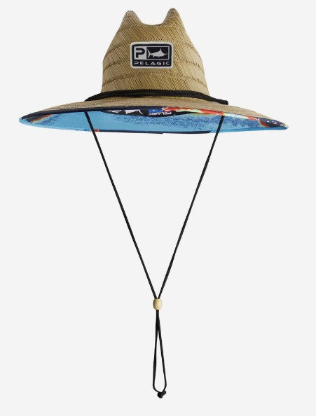 Pelagic Baja Straw Hat-Sonar Navy