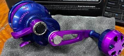 Accurate Boss Valiant Narrow BV-500N 6:1 Reel Blue/Purple