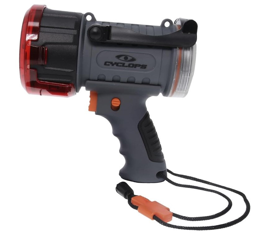 Cyclops Rechargeable 20-Watt LED 2000 Lumen Waterproof Spotlight.