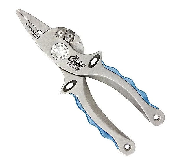 Cuda 7.25" Full Titanium Alloy Body Pliers.