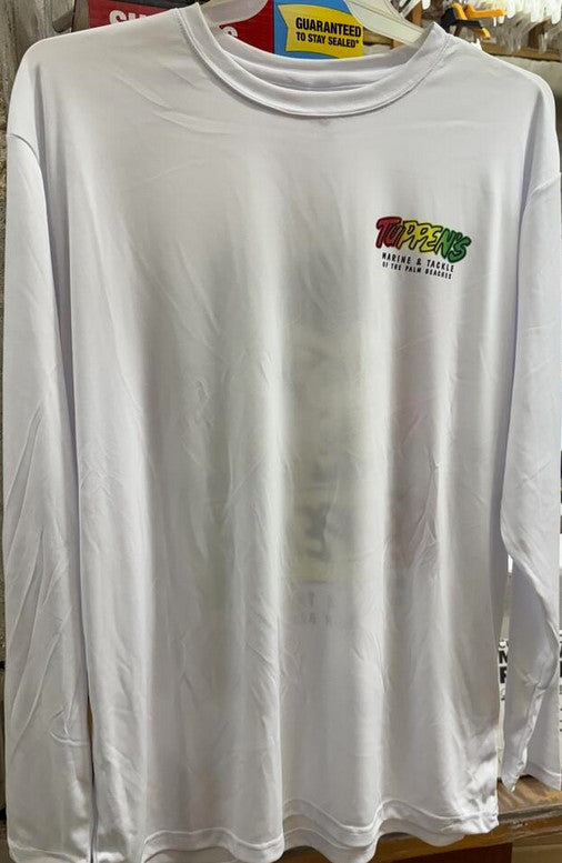 Tuppen's Rasta L/S Performance White