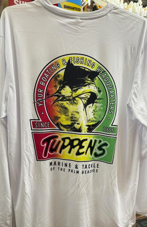 Tuppen's Rasta L/S Performance White