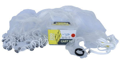 Ahi 200 Series Cast Nets - Monofilament Mesh.