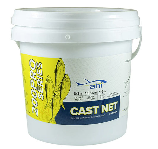 Ahi 200 Pro Series Cast Net 3/8" Mesh