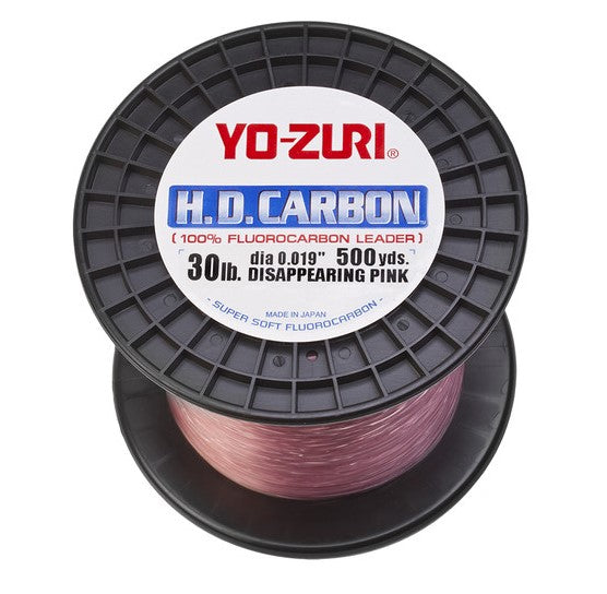 YO-ZURI  H.D. Fluorocarbon leader 500-yd