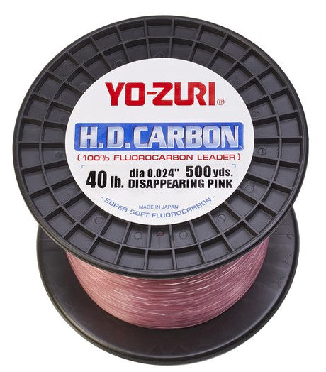 YO-ZURI  H.D. Fluorocarbon leader 500-yd