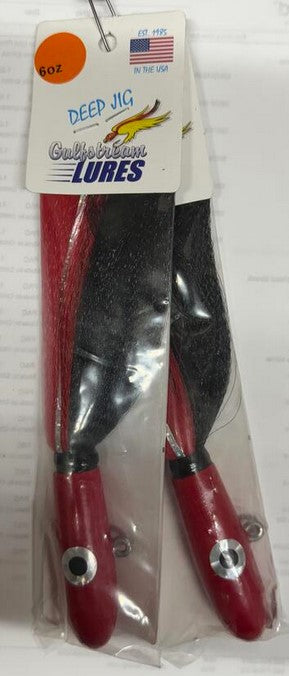 Gulf Stream Lures Deep Jig-Black/Red