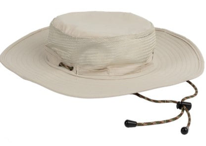 Bimini Bay Boca Grande Wide Brim Hat with Mesh Featuring BloodGuard