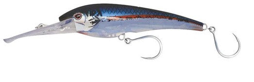 Nomad Design DTX Minnow HD Trolling Lure - 220LRS HD - Red Bait