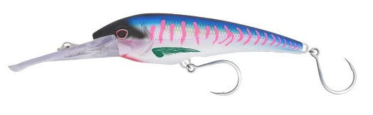 Nomad Design DTX Minnow HD Trolling Lure - 220LRS HD - Pink Mackerel