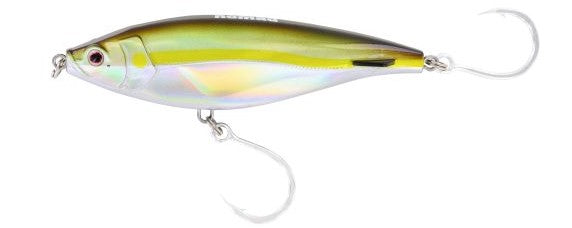 Nomad Design Madscad Sinking Stickbait - 115mm - 42g - Chartreuse Stripe Ayu