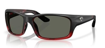 Costa Del Mar Jose Pro Sunglasses, Red Sky/Grey Polarized 580G, 62 Mm