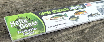 Salty Bones Florida Freshwater Lawstick - 36" Folding Fishing Ruler - Made in The USA