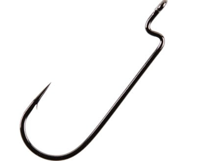 Gamakatsu Superline Offset Round Bend Worm Hook 5/0