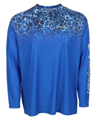 Bimini Bay Octocoral Crew Men's Performance L/S Tee