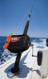 PENN Neoprene Conventional Reel Cover (Black) Size Extra Large