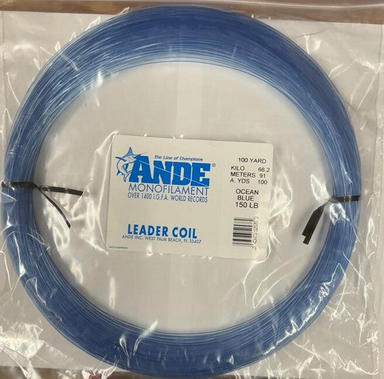 ANDE Monofilament Leader Coil 100yd