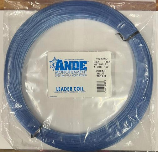 ANDE Monofilament Leader Coil 100yd