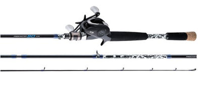 Daiwa 7' 3" ProCaster 80 Baitcasting Rod / Reel Combo.