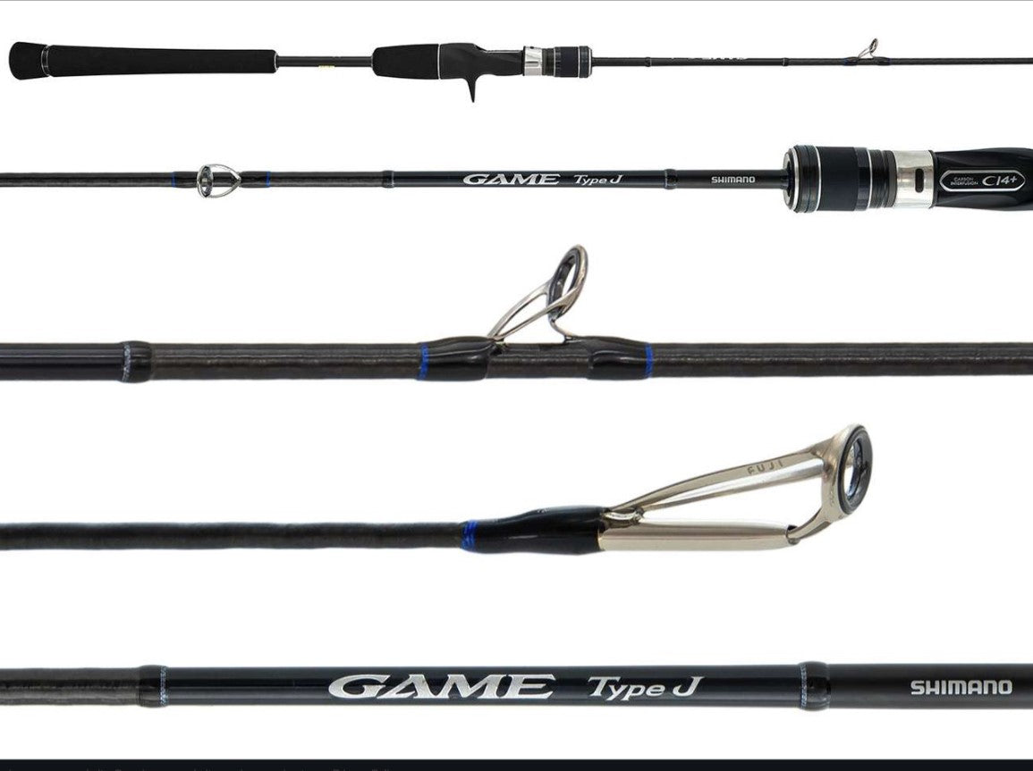 Shimano 6' Game Type J Conventional Jigging Rod 50lb 250g.