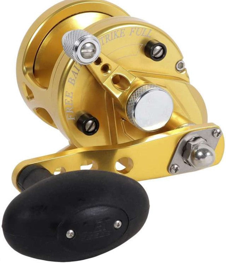 Avet SXJ 5.3 G2 MC NGP Single Speed Reel - Gold (No Glide Plate)