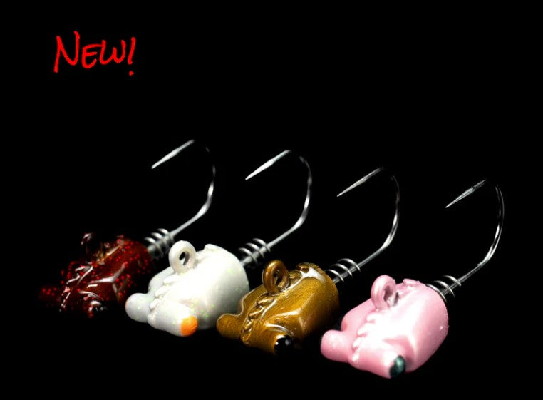 NLBN 3" Shrimp Jig Heads