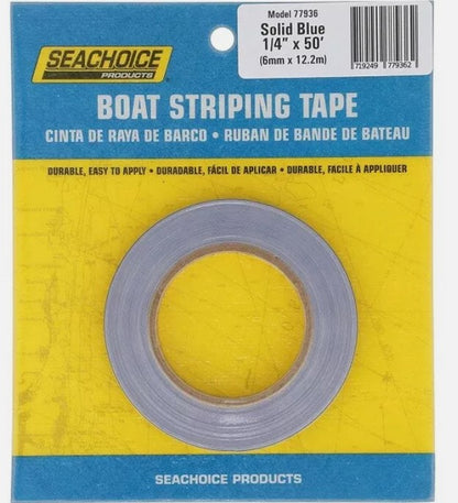 SeaChoice 77936 Boat Striping Tape, Blue 1/2" x 50'.