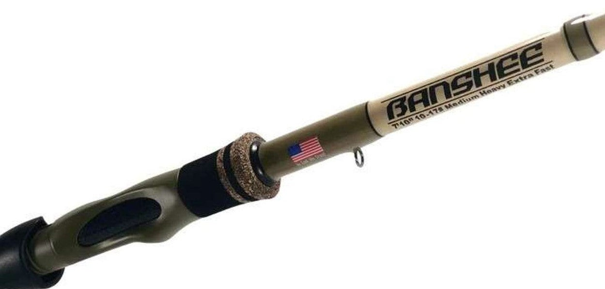 Bull Bay BBRBN12-7  7' 6-12lb. 1/4-5/8oz Banshee Spinning Rod.