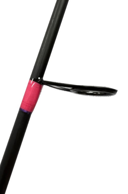 Bull Bay BBRSR17-7-PINK 7' 8-17lb. 3/8-3/4oz Sniper Pink Edition Spinning Rod.