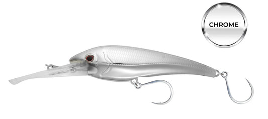 Nomad Design DTX Minnow HD Trolling Lure - 200HD - Coral Sea Chrome