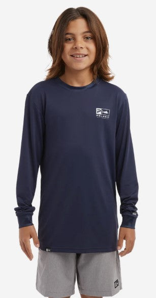 Pelagic Aquatek Youth Goione Sailfish Performance Long Sleeve