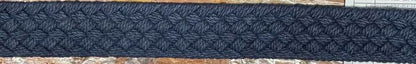 Zep-Pro Macrame Navy Woven Belt