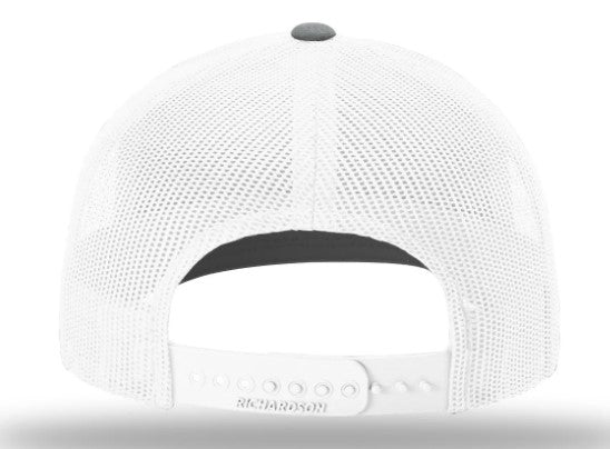 Lost Wando Florida Tarpon Color Patch Heather Grey White  Trucker Snapback Hat