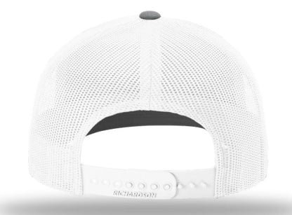 Lost Wando Florida Tarpon Color Patch Heather Grey White  Trucker Snapback Hat