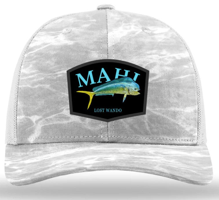 Lost Wando Mahi Color Patch Mossyoaks Elements Bonefish Camo Trucker Snapback Hat