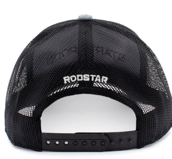 Star Rods Hat Grey With Black Mesh Snapback