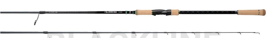 Daiwa 7' 6" Black Line Inshore Series Spinning Rod 20-50lb. 4 Ounce Max Lure.