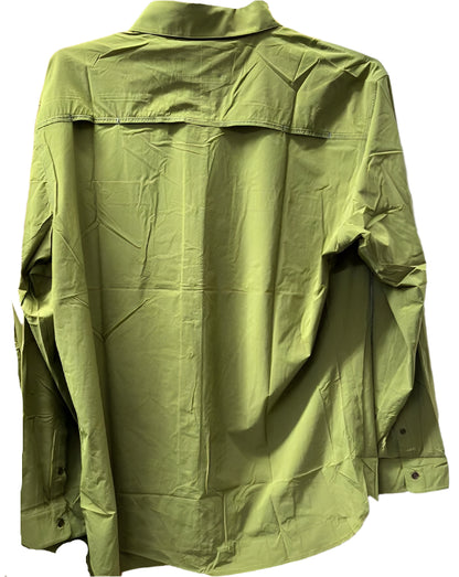 Fish Water Clothing Copahee Long Sleeve Woven Peat Moss