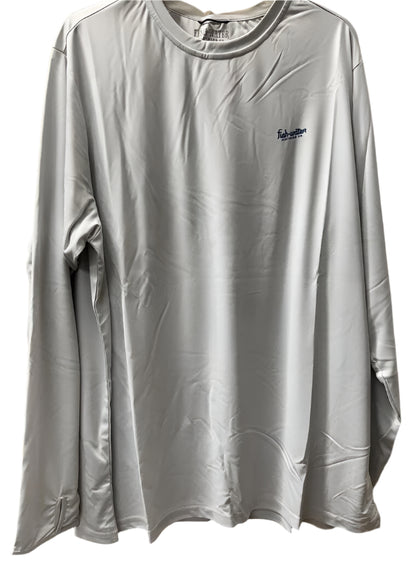 Fish Water Clothing Sun Shirt Long Sleeve Retro Logo Nimbus Cloud