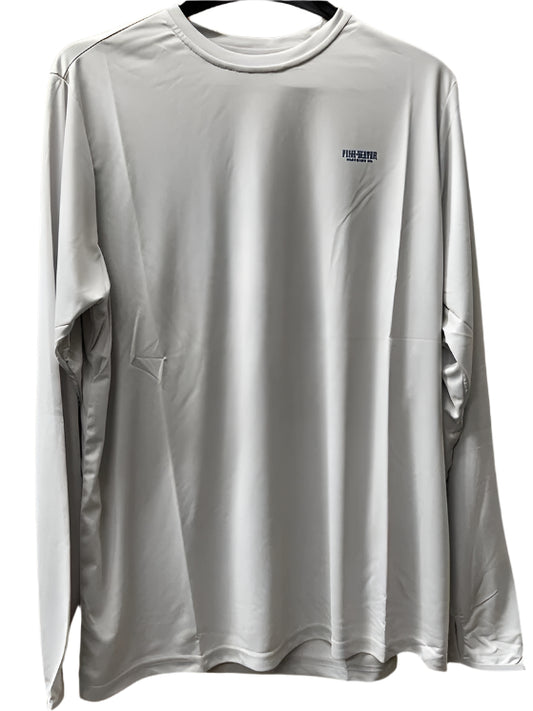 Fish Water Clothing Sun Shirt Long Sleeve Hibiscus Logo Nimbus Cloud